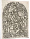 Saint John sees Seven Gold Candlesticks, from the Apocalypse by Jean Duvet
