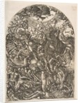 Saint John sees the Four Horsemen, from the Apocalyspe by Jean Duvet