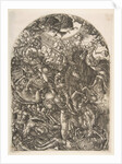 Saint John sees the Four Horsemen, from the Apocalyspe by Jean Duvet