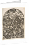 Saint John sees the Four Horsemen, from the Apocalyspe by Jean Duvet