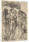 Saints Sebastian, Anthony and Roch by Jean Duvet