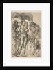 Saints Sebastian, Anthony and Roch by Jean Duvet