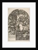 The artist Jean Duvet in the guise of St. John the Evangelist, sitting at a desk, ca. 1546-55 by Jean Duvet