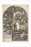 The artist Jean Duvet in the guise of St. John the Evangelist, sitting at a desk, ca. 1546-55 by Jean Duvet