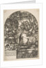 The artist Jean Duvet in the guise of St. John the Evangelist, sitting at a desk, ca. 1546-55 by Jean Duvet