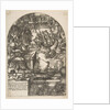 The artist Jean Duvet in the guise of St. John the Evangelist, sitting at a desk, ca. 1546-55 by Jean Duvet