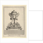 Design for a Clock, Title Page to 'Cahier de six Pendules', ca. 1770 by Jean Francois Forty/C Colinet