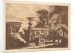 Composition with the Medici Vase, from Recueil de Compositions par Lagrenée Le Jeune, 1782 by Jean Jacques Lagrenee