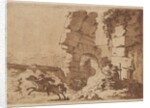 Le Colisée, in an album containing Recueil de Compositions par Lagren…, 1782-1821 by Jean Jacques Lagrenee