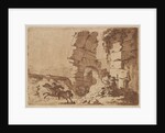 Le Colisée, in an album containing Recueil de Compositions par Lagren…, 1782-1821 by Jean Jacques Lagrenee