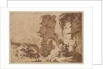 Le Colisée, in an album containing Recueil de Compositions par Lagren…, 1782-1821 by Jean Jacques Lagrenee