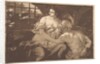 La charité romain, in an album containing Recueil de Compositions par…, 1782-1821 by Jean Jacques Lagrenee