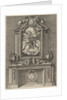Chimney with a Painting of Louis XIV over the Mantle, from 'Grandes Cheminée', ca. 1644-66 by Jean le Pautre