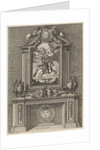 Chimney with a Painting of Louis XIV over the Mantle, from 'Grandes Cheminée', ca. 1644-66 by Jean le Pautre
