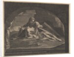 La Vierge au sepulcre by Jean Morin