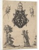 Pendant Shaped like a Beetle with a Couple and a Young Man Playing an Instrument, 1619 by Jean Toutin