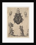 Pendant Shaped like a Beetle with a Couple and a Young Man Playing an Instrument, 1619 by Jean Toutin
