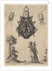 Pendant Shaped like a Beetle with a Couple and a Young Man Playing an Instrument, 1619 by Jean Toutin