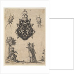 Pendant Shaped like a Beetle with a Couple and a Young Man Playing an Instrument, 1619 by Jean Toutin