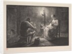 Night, from the series, Four Times of the Day, 1830-75 by Jacques-Adrien Lavieille