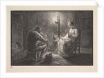 Night, from the series, Four Times of the Day, 1830-75 by Jacques-Adrien Lavieille