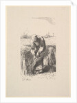 The Wheat Gatherer, 1853 by Jacques-Adrien Lavieille