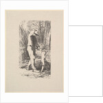 Woodcutter Making a Faggot, 1853 by Jacques-Adrien Lavieille