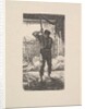 Man Threshing Wheat, 1853 by Jacques-Adrien Lavieille