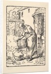 Woman Emptying a Bucket, 1834-75 by Pierre Millet