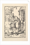 Woman Emptying a Bucket, 1834-75 by Pierre Millet