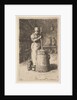 Woman Churning Butter, 1855-56 by Jean Francois Millet