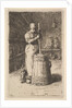 Woman Churning Butter, 1855-56 by Jean Francois Millet
