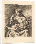 Cooling the Porridge, 1861 by Jean Francois Millet