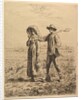 Peasants Going to Work, 1863 by Jean Francois Millet