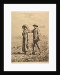Peasants Going to Work, 1863 by Jean Francois Millet