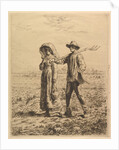 Peasants Going to Work, 1863 by Jean Francois Millet