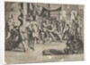 The Judge Bias Shedding Tears, plate IX from Thronus Justitiæ, 1605 by Joachim Anthonisz Wtewael/Willem van Swanenburg