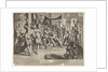 The Judge Bias Shedding Tears, plate IX from Thronus Justitiæ, 1605 by Joachim Anthonisz Wtewael/Willem van Swanenburg