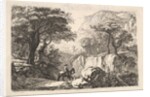 The Horseback Rider in the Gorge, 19th century by Johann Christian Erhard