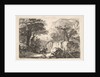 The Horseback Rider in the Gorge, 19th century by Johann Christian Erhard