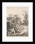 An Old Man Sitting on the Roadside, 1818 by Johann Christian Erhard