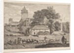 The Town Wall of Regensberg, 1817 by Johann Christian Erhard
