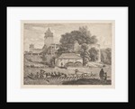The Town Wall of Regensberg, 1817 by Johann Christian Erhard
