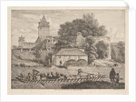 The Town Wall of Regensberg, 1817 by Johann Christian Erhard