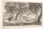 On the Canal in Vienna, 1819 by Johann Christian Erhard