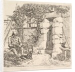 The Old Man and his Pomeranian Dog, 1817 by Johann Christian Erhard