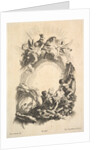 The Forges of Vulcan, from Book of Cartouches, mid-18th century by Johann Georg Hertel