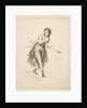 Woman Alone, from the series The Dancing Pair Vigano by Johann Gottfried Schadow