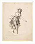 Woman Alone, from the series The Dancing Pair Vigano by Johann Gottfried Schadow