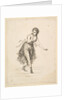 Woman Alone, from the series The Dancing Pair Vigano by Johann Gottfried Schadow